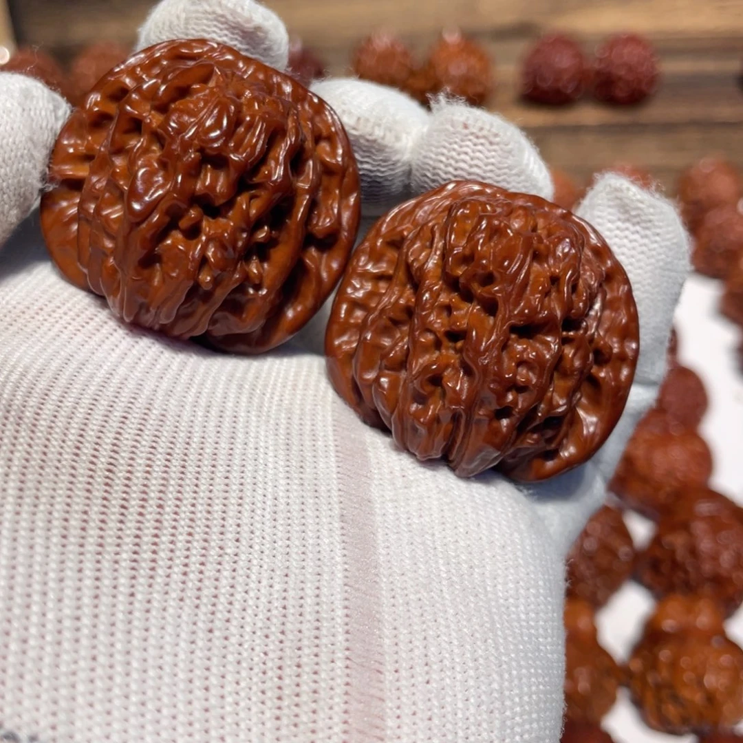 猴头核桃吊坠四座楼234.01. WY#00#