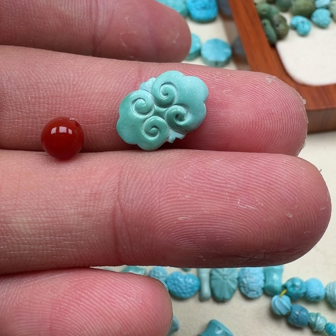 波***金南红玛瑙未镶嵌珠宝半成品