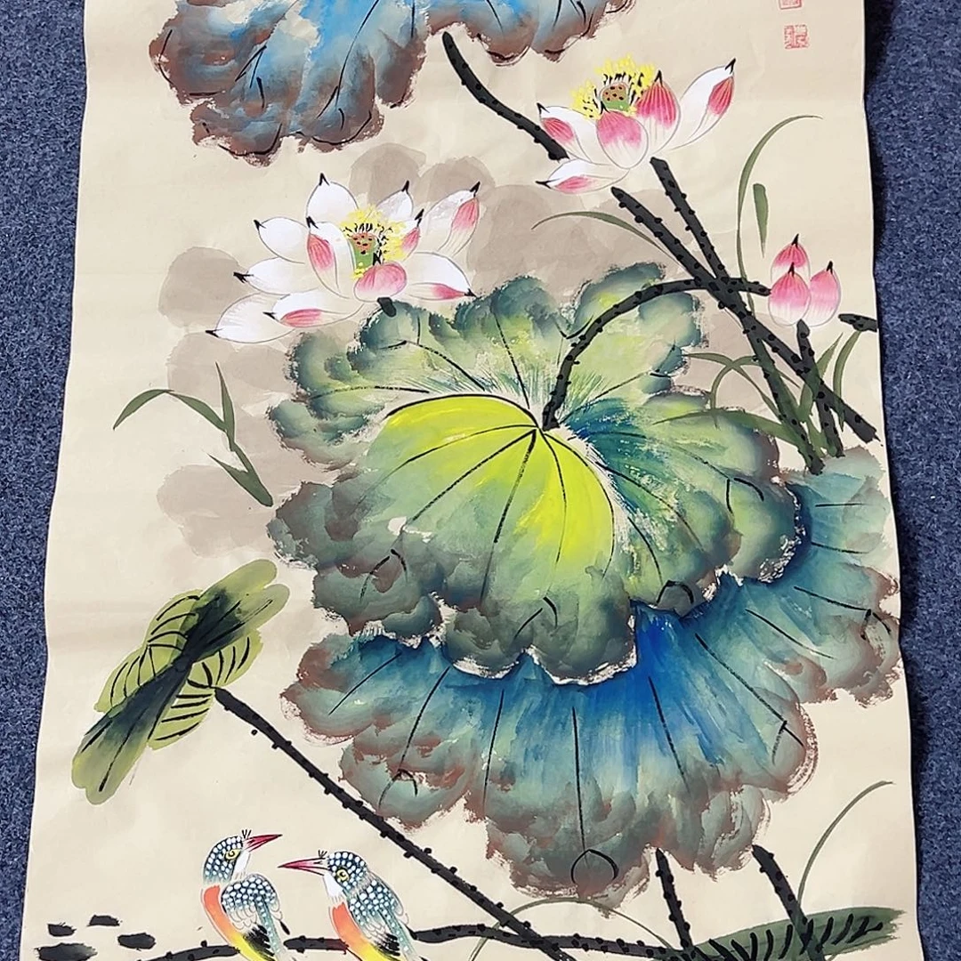 国画事事顺心如意万事如意万事