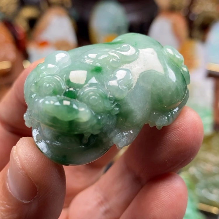 【闪购商品】颈饰未镶嵌翡翠缅甸翡翠A货吊坠