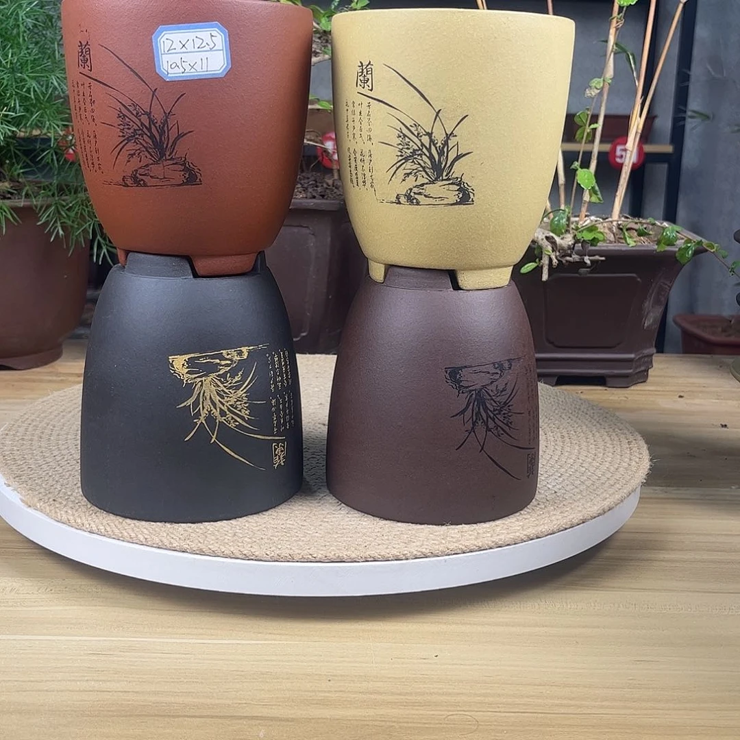 紫砂花盆紫砂花盆