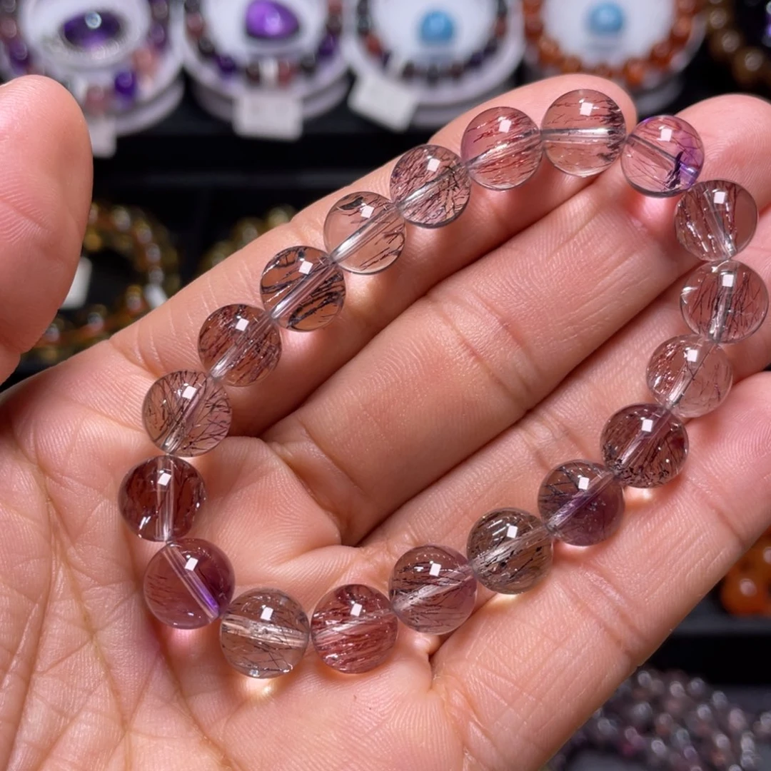 水晶手链未镶嵌超七