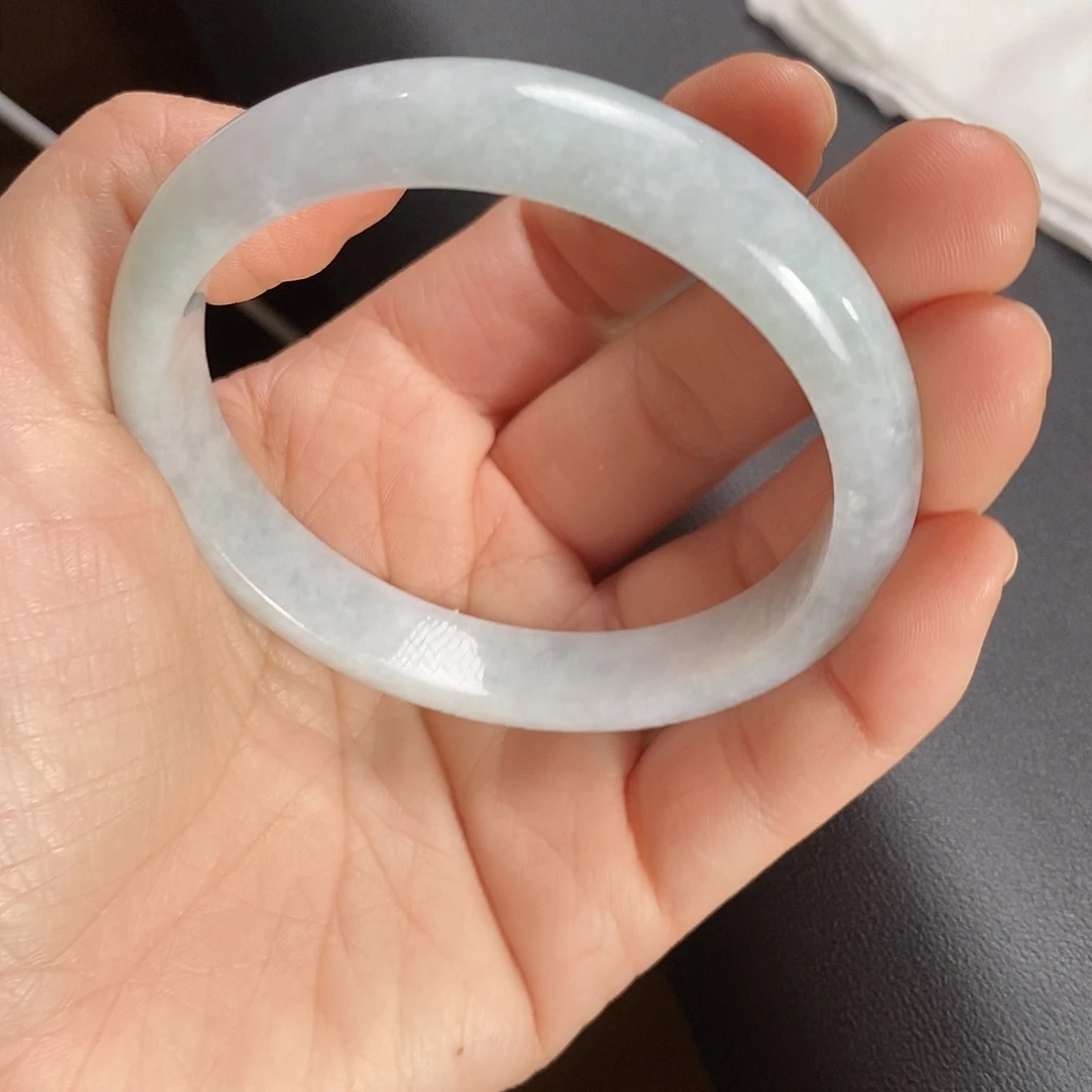 翡翠未镶嵌手镯60圈