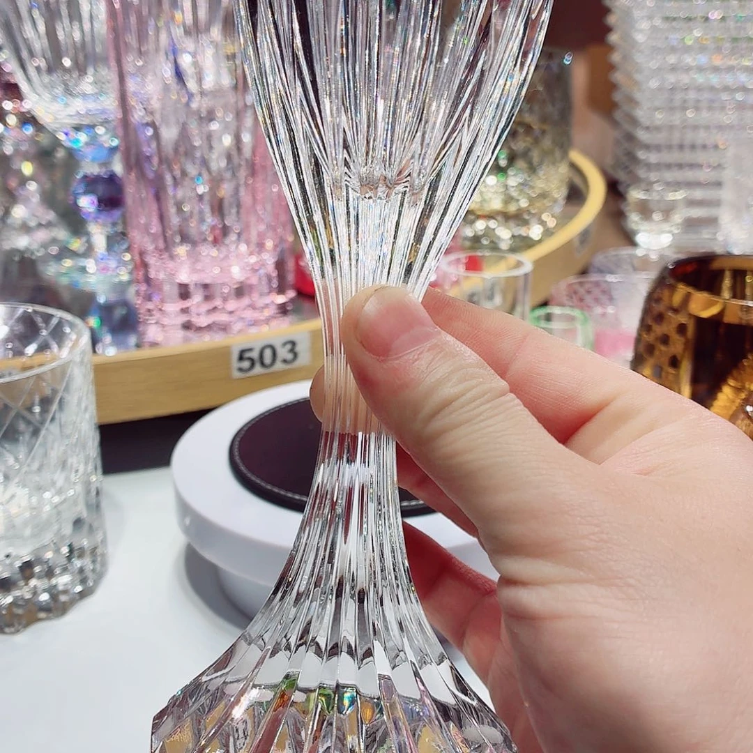 回***忆水晶玻璃平底款威士忌酒是