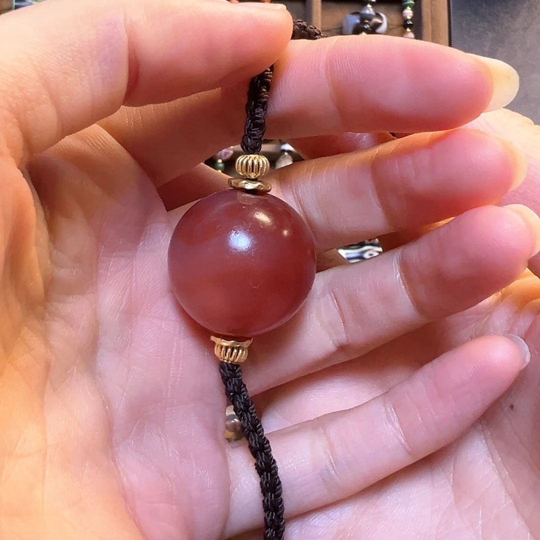 石英石纯铜锁骨链