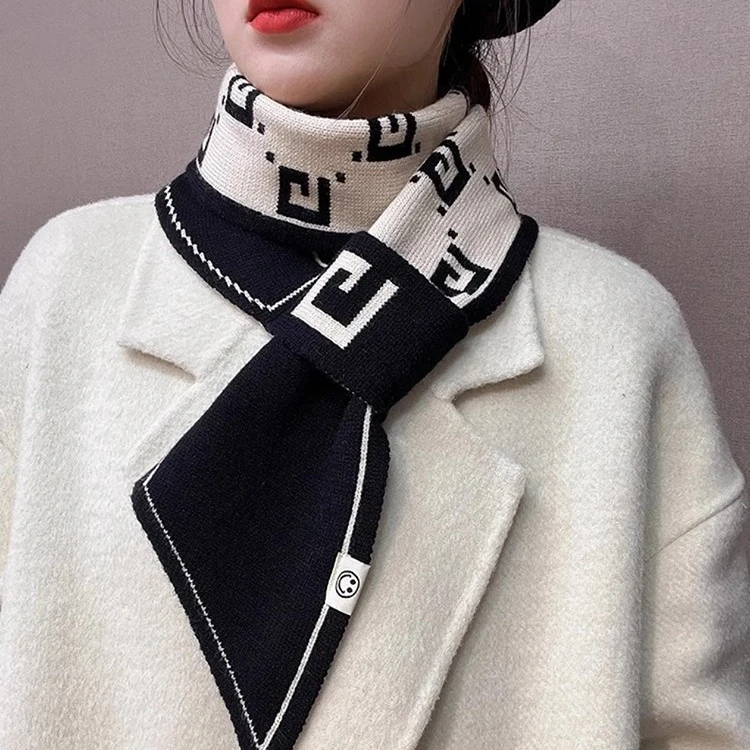 【运补5-7-米】围巾女款2025新款高级感春秋冬季护颈小围脖套保暖韩