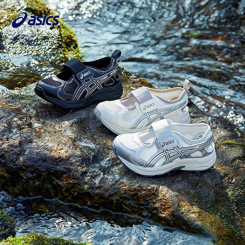 ASICS/亚瑟士童鞋2025夏季新款男女童运动凉鞋MJ PS 1014A383