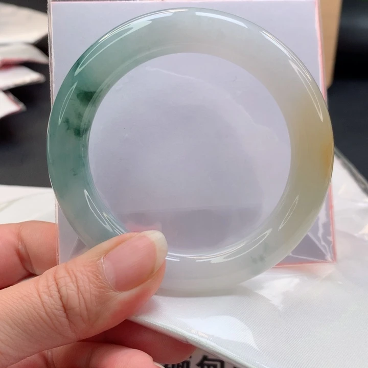 未镶嵌手镯翡翠圆54