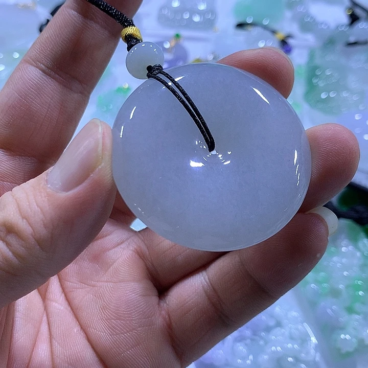 翡翠未镶嵌颈饰天然翡翠A货吊坠