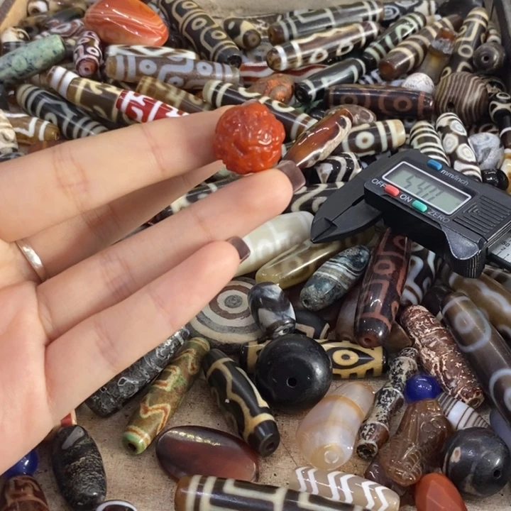 玛瑙/玉髓颈饰足银镀金镶嵌132