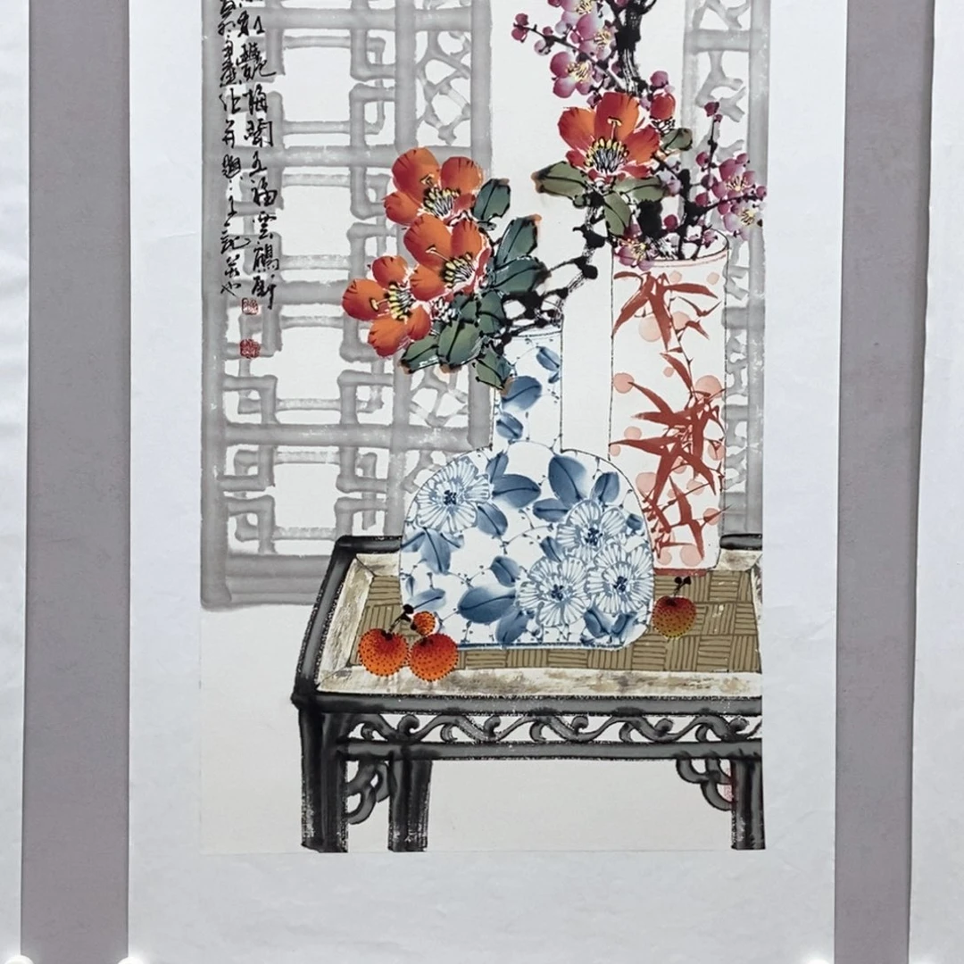 国画2****3陈党明三尺精品佳作