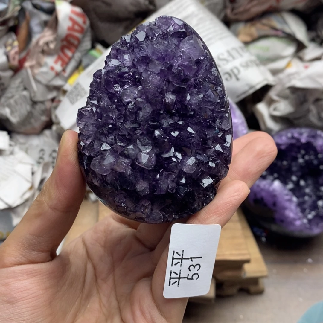 未镶嵌珠宝半成品紫晶