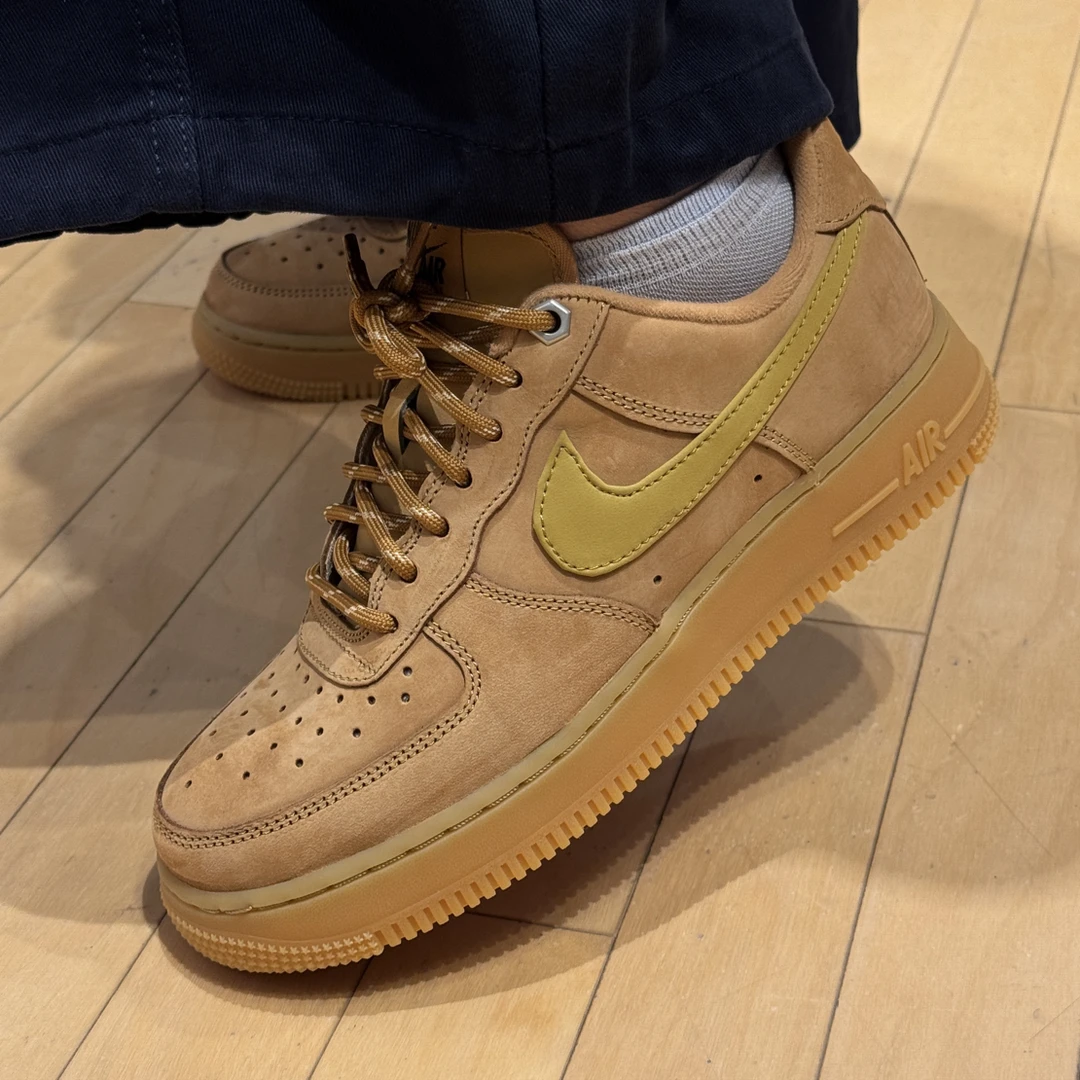 NIKE/耐克【双12提前购】AF1小麦女子经典时尚休闲板鞋FZ7372200