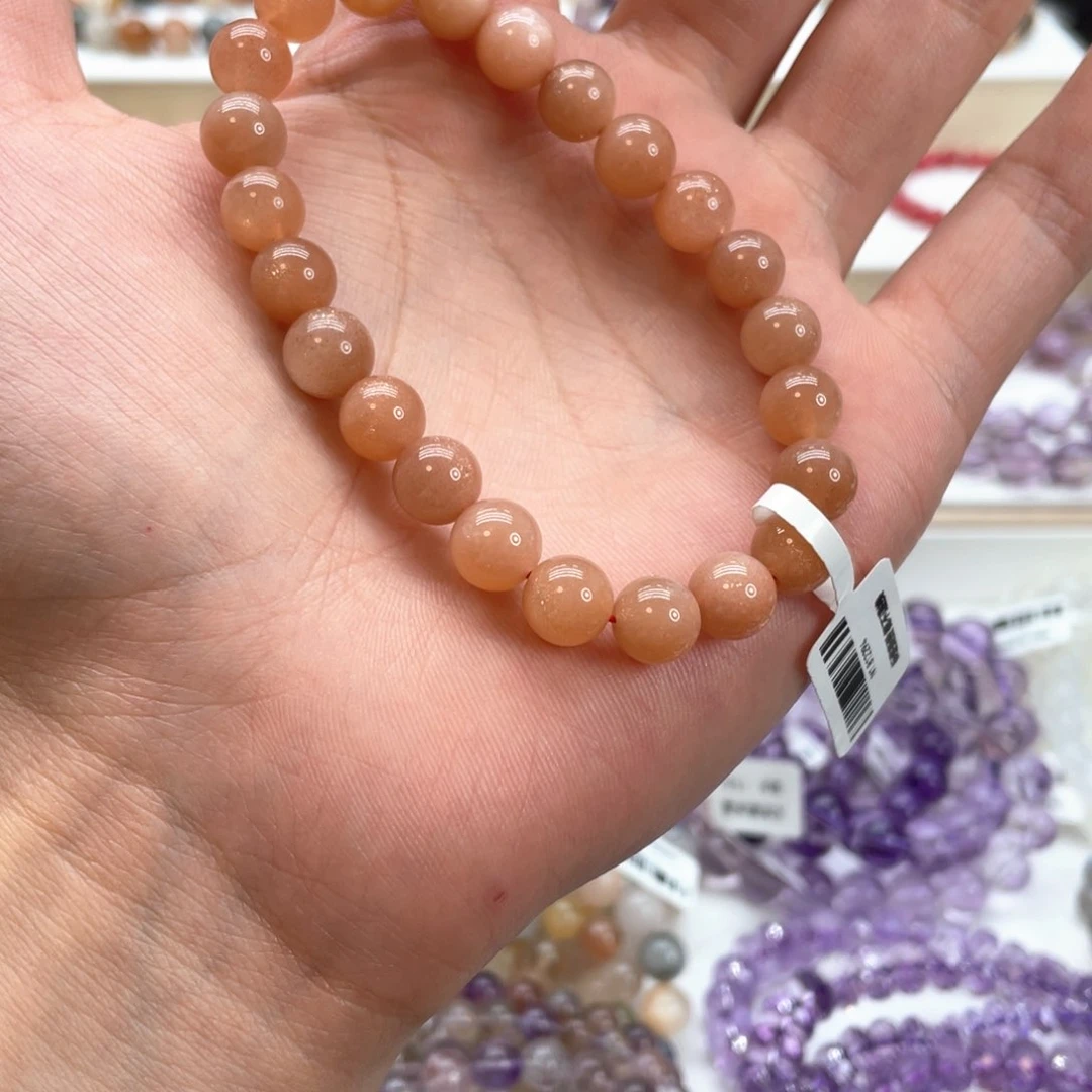 手链未镶嵌日光石太阳石8mm+