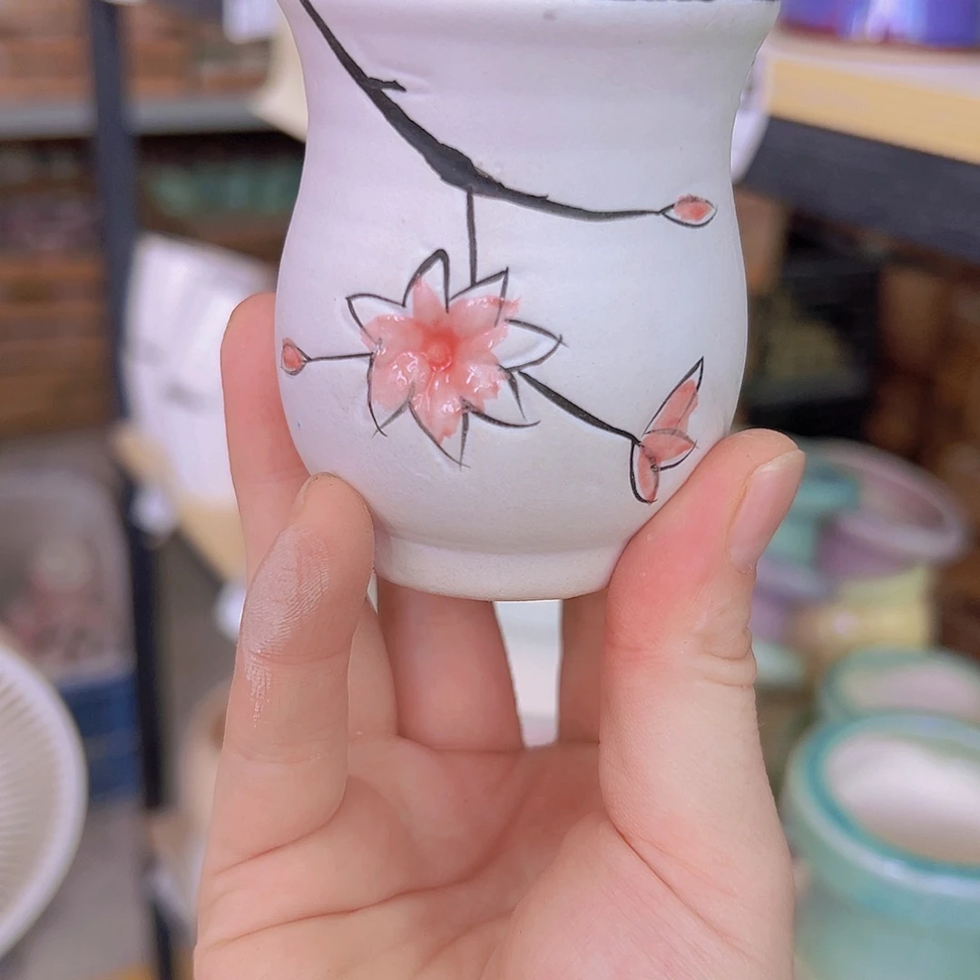 陶瓷花盆单场满12包邮