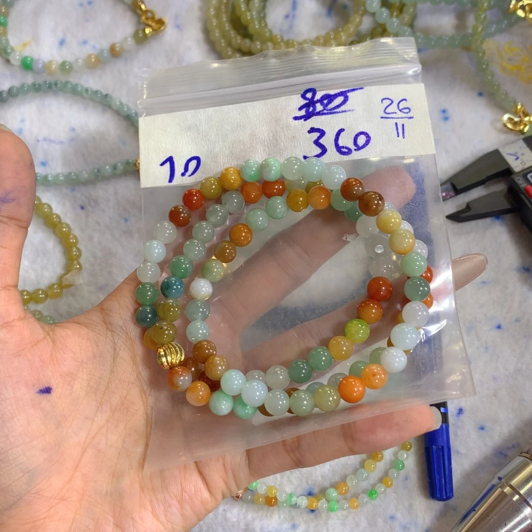 未镶嵌定制翡翠天然缅甸翡翠多样性