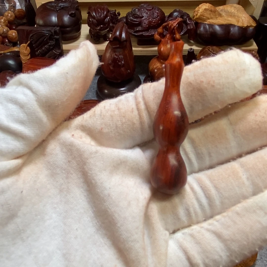 小叶紫檀手串/手链小叶紫檀小葫芦