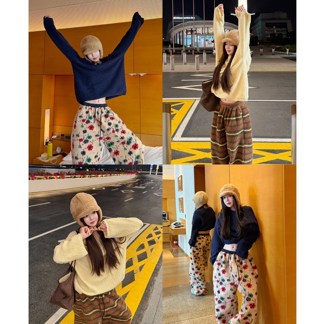 【陶格】秋冬慵懒感休闲百搭韩版针织卫衣TG25D4T4359