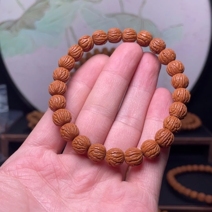 手串桃核9玉龙脊手串