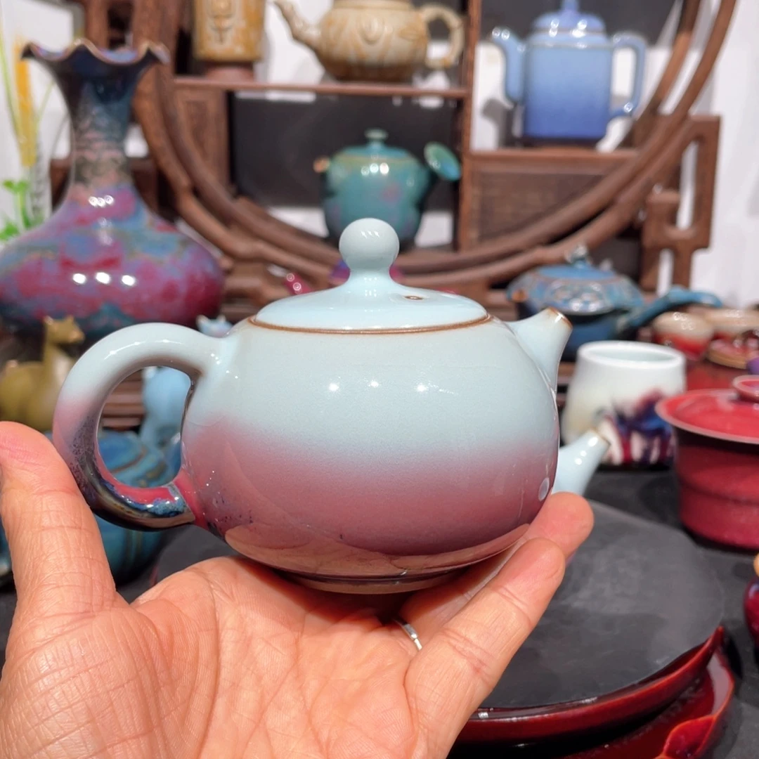 事***陈中国神后钧瓷茶器