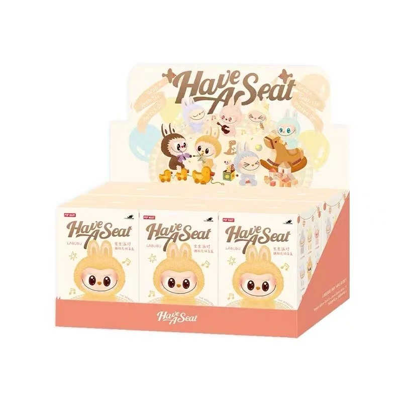 【折扣】坐坐派对 搪胶公仔盲盒毛绒挂件