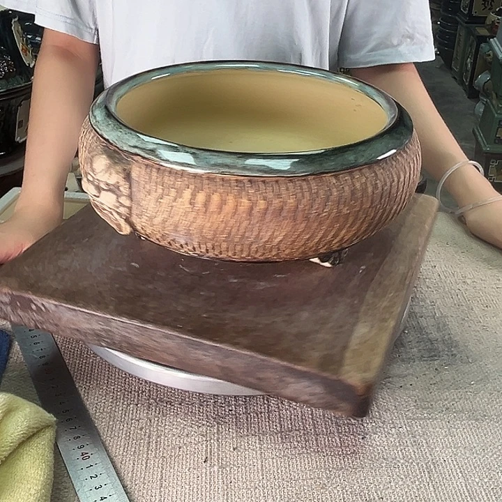泳坤堂石湾盆陶瓷