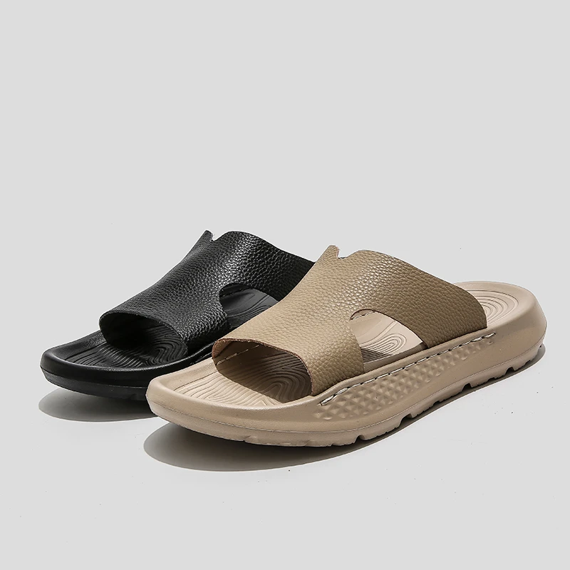 VANCL/凡客诚品户外轻便男士沙滩软底舒适拖鞋