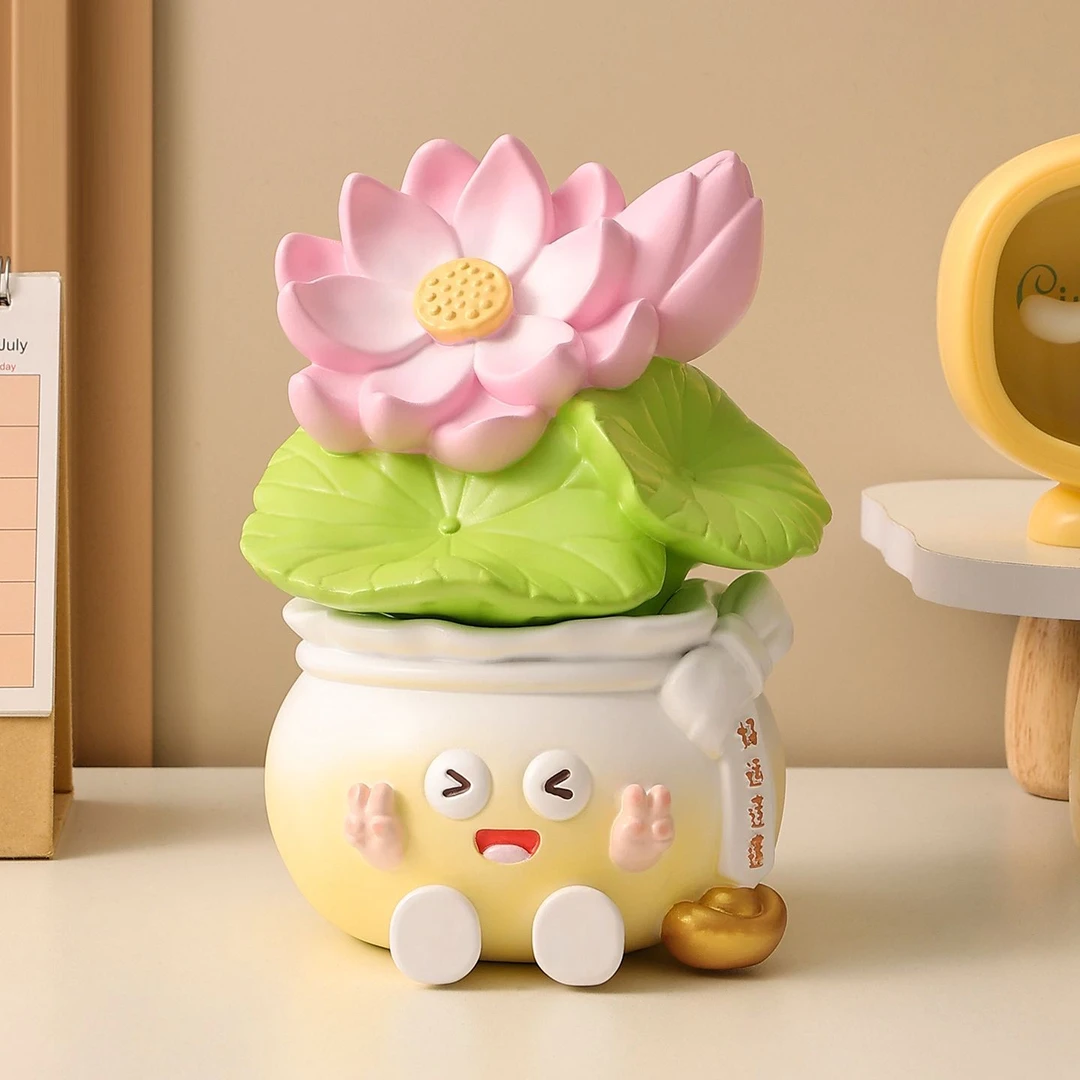 拒绝焦虑摆件治愈系客厅高颜值酒柜趣味电视柜装饰品乔迁礼物实用