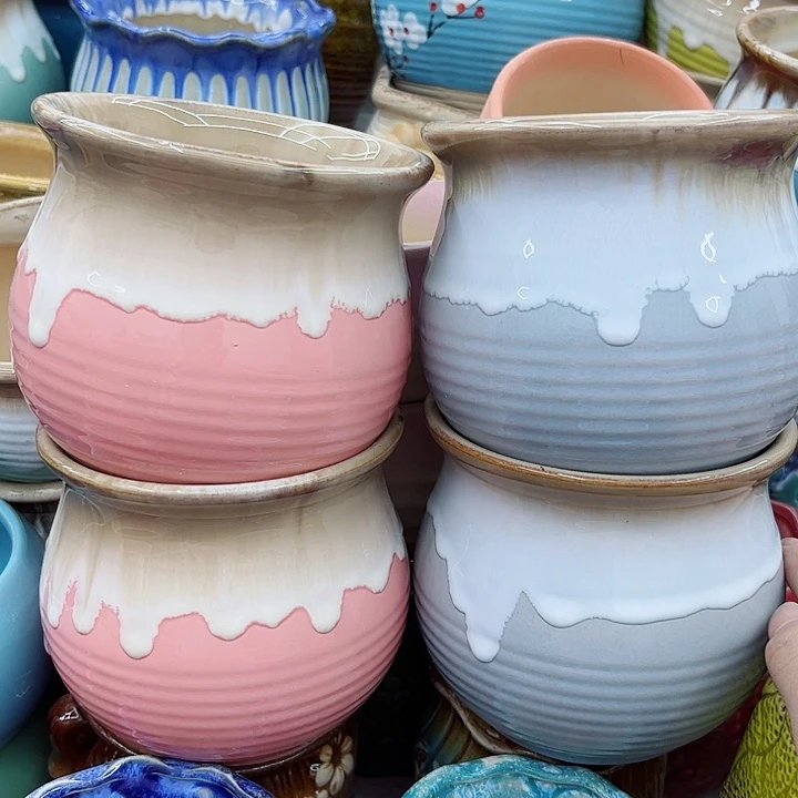 多肉绿植陶瓷花盆