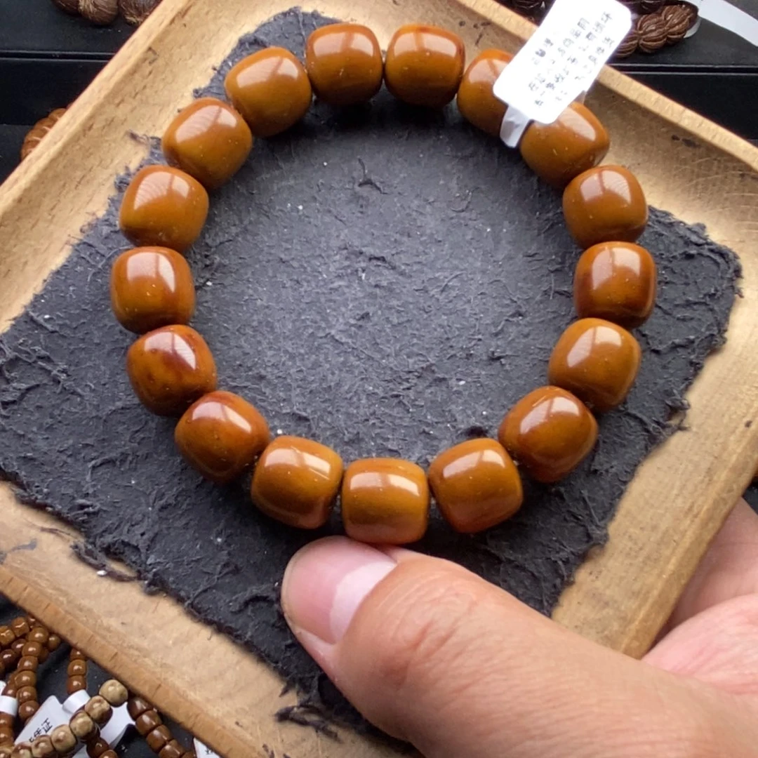 紫金鼠手串13mm天花板纯手工