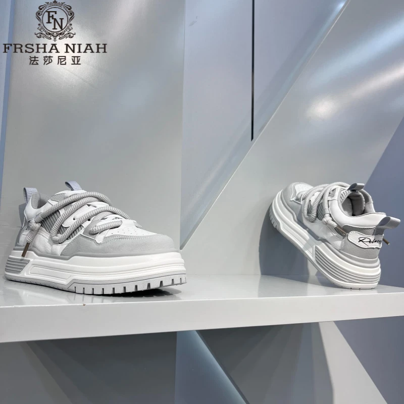 法莎尼亚男款时尚拼色小众设计潮鞋秋季新款新百伦男士薄款单网面