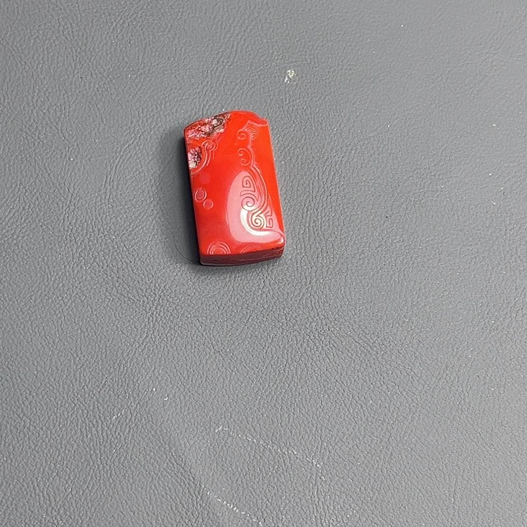 南红玛瑙未镶嵌吊坠(不含链)