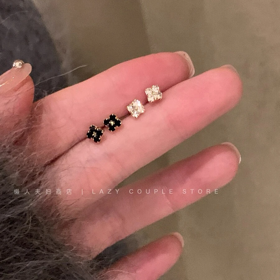 【两对装】睡觉不用摘！迷你精致耳钉小众设计小香风A277
