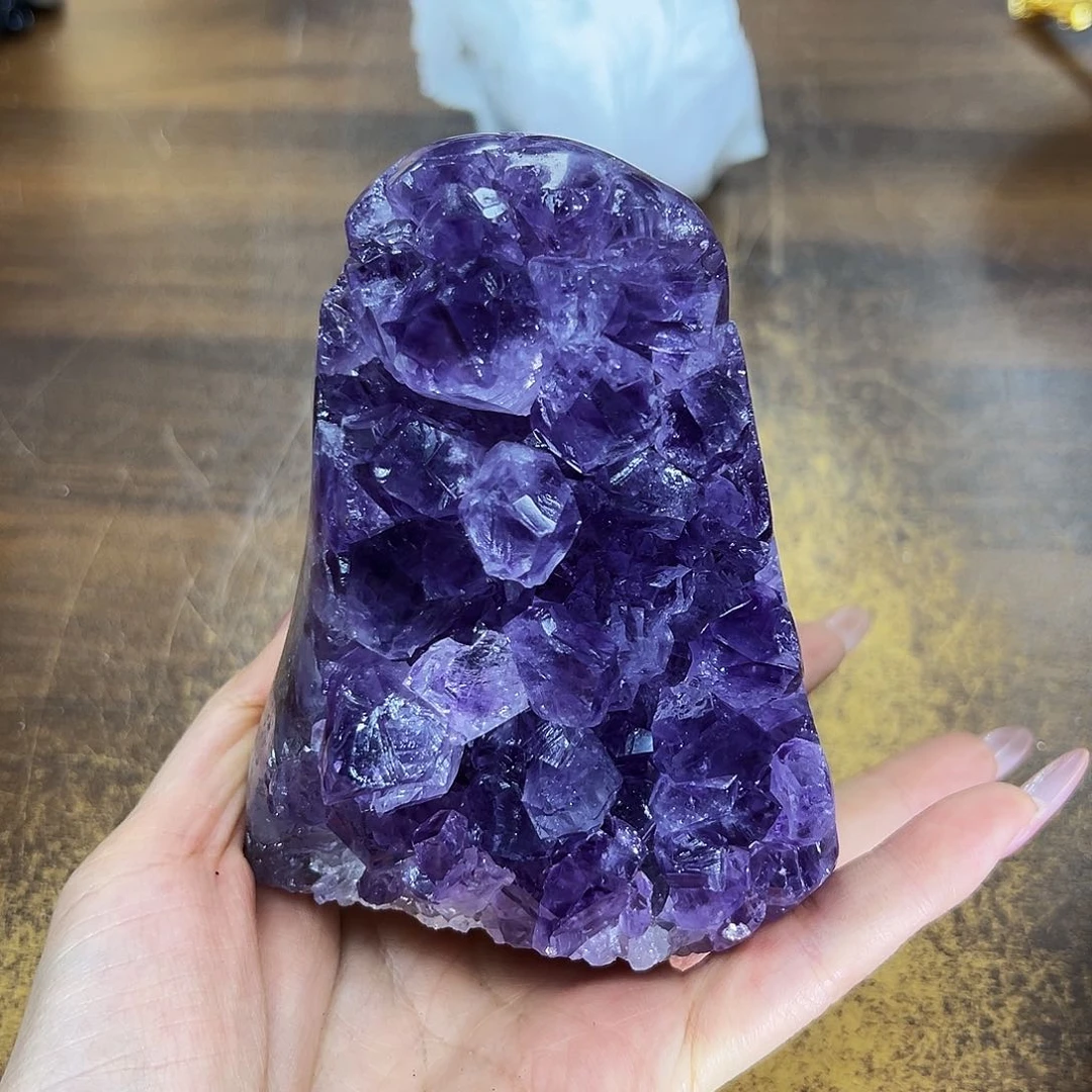 紫晶摆件未镶嵌晶体