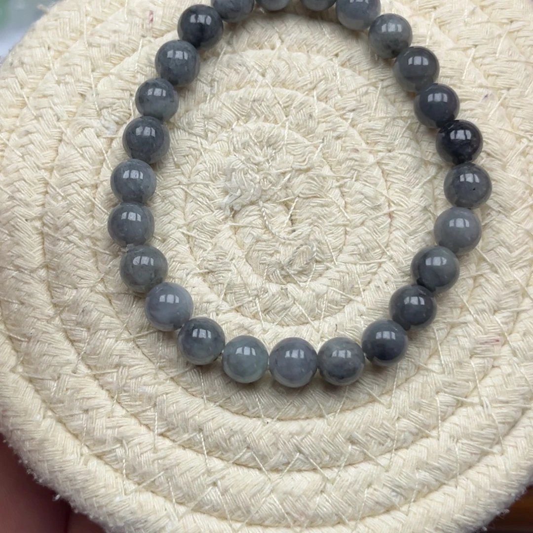 翡翠未镶嵌手链翡翠7.6