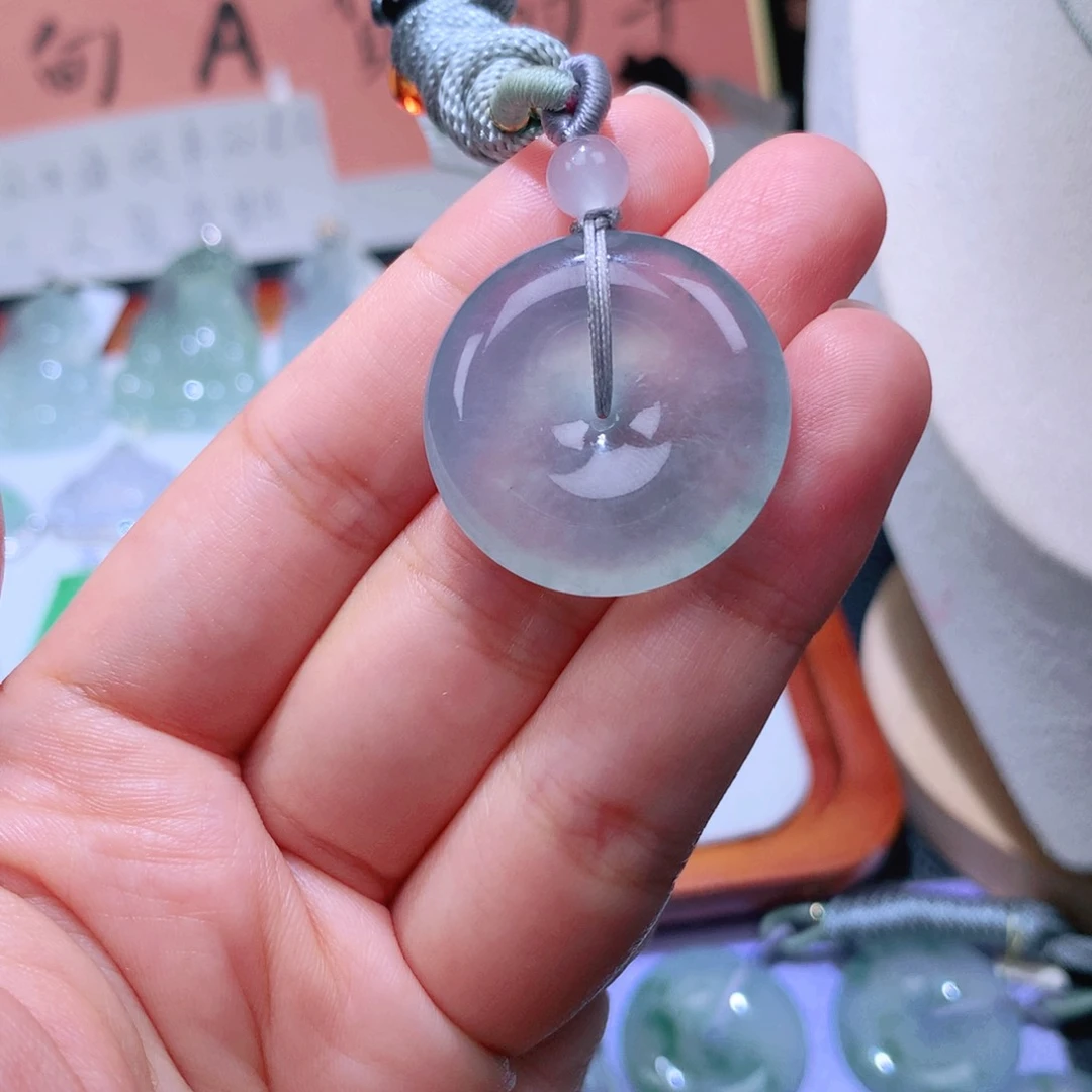 颈饰未镶嵌翡翠扣子28*6.1