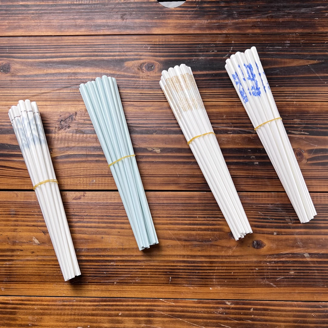 筷子陶瓷筷子不发霉 防滑家用筷子