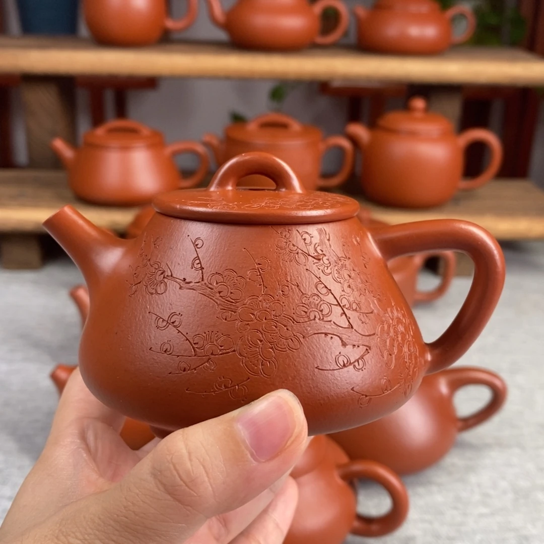 华***茂茶壶紫砂160毫升全手工