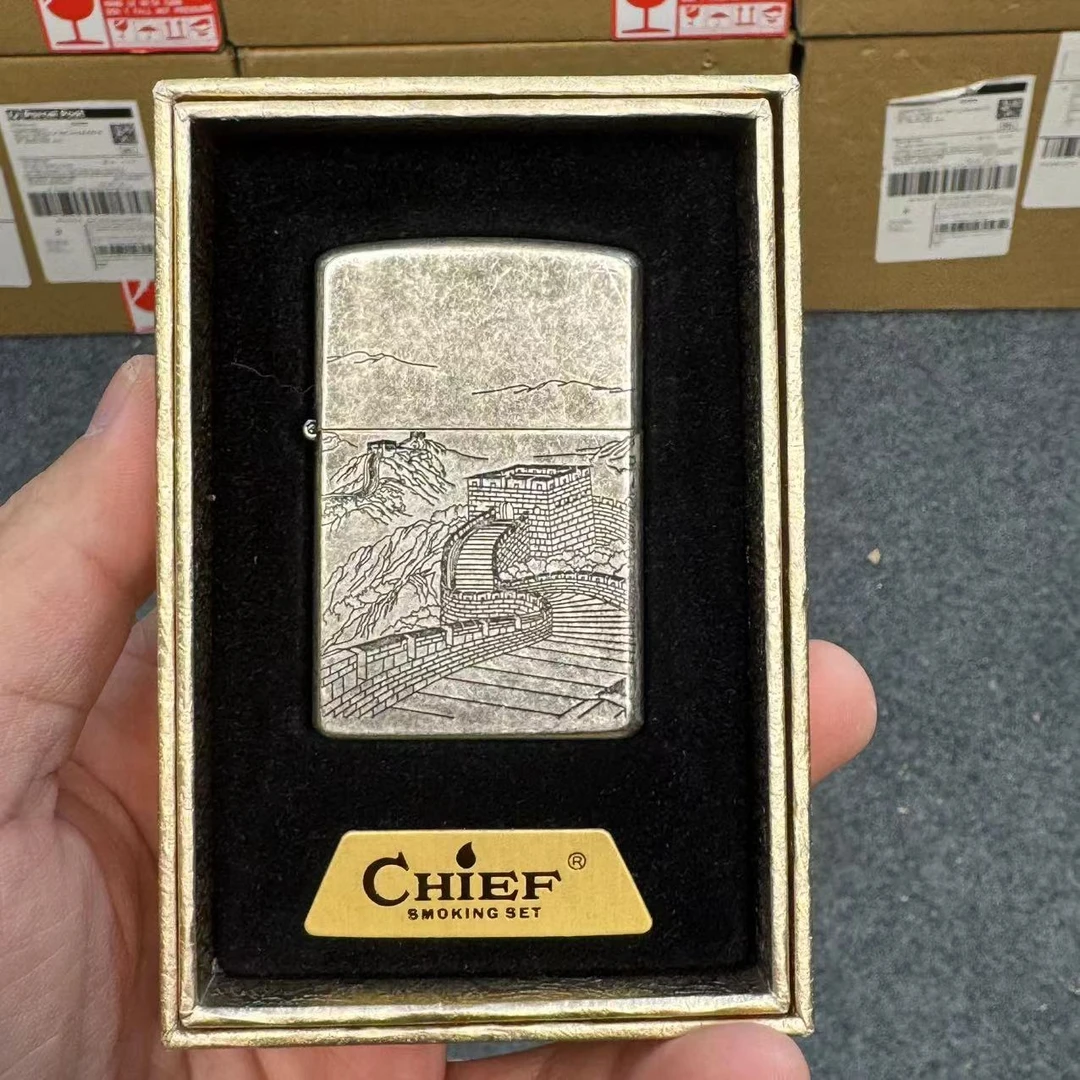 首领CF0426GY'古银长城1煤油打火机