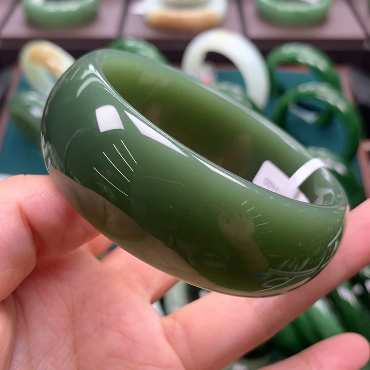 未镶嵌手镯和田玉（碧玉）5960