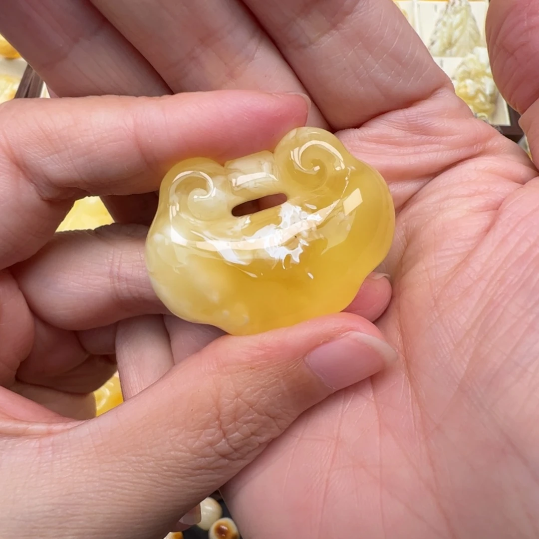 蜜蜡未镶嵌裸石蜜蜡