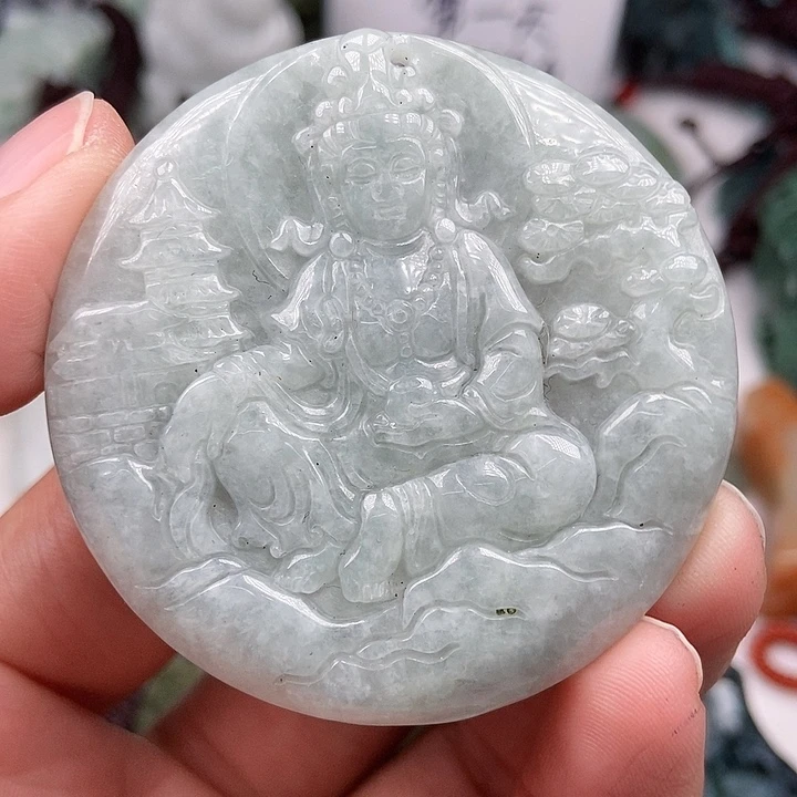 未镶嵌挂件翡翠翡翠