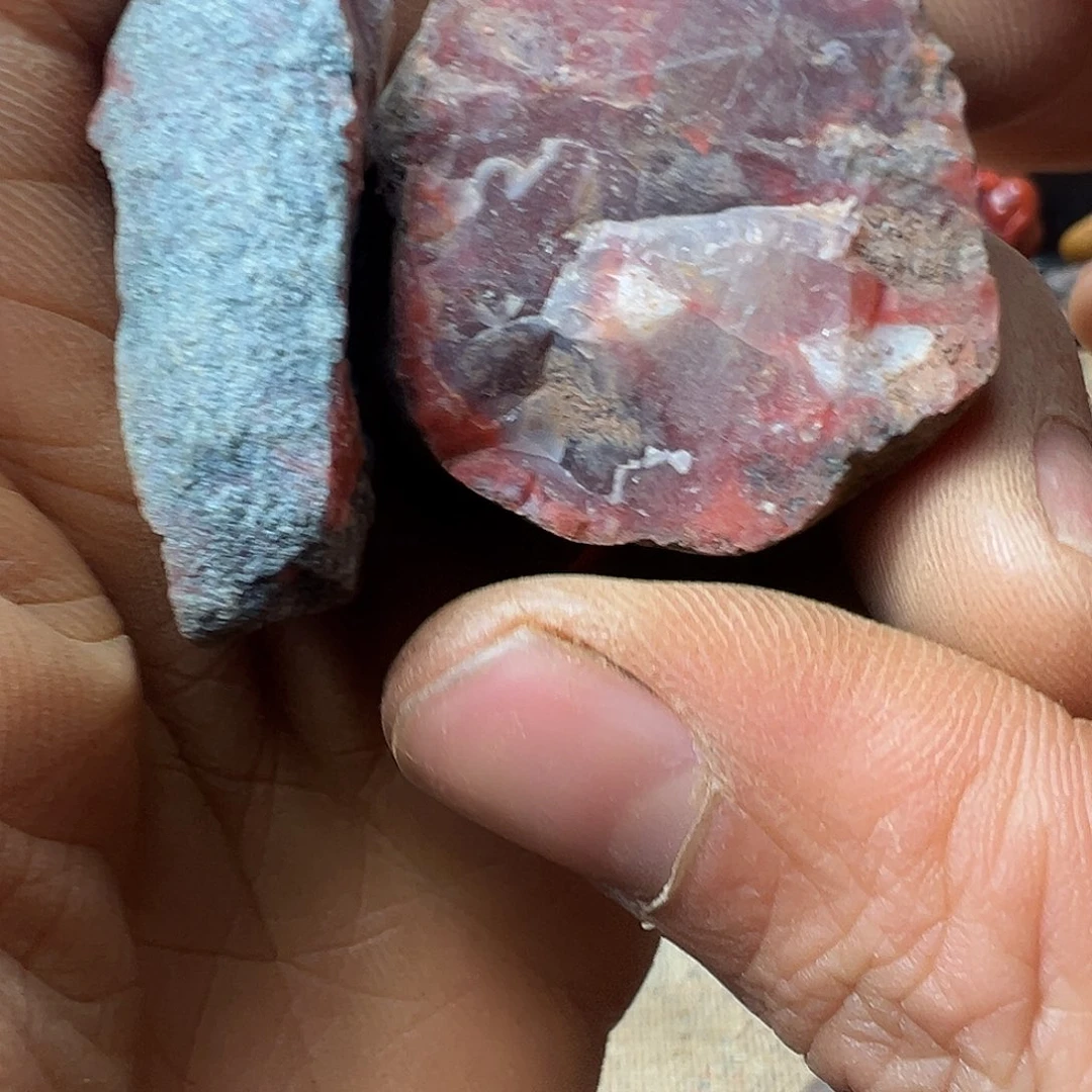 南红玛瑙合金珠宝半成品