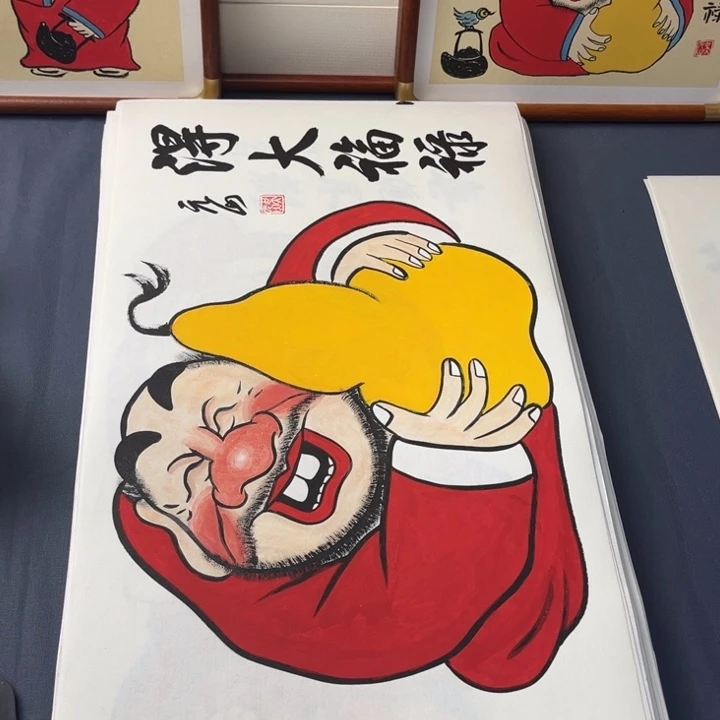 国画禅意画纯手绘作品
