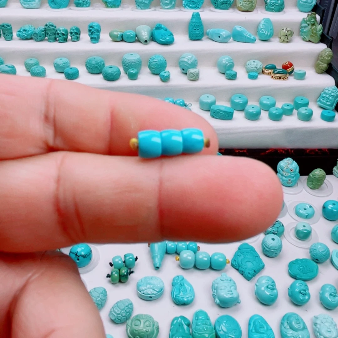 绿松石未镶嵌吊坠(不含链)