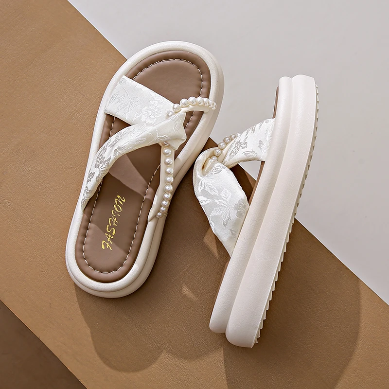 【000-200断码完美主义者勿拍】平底防滑休闲外穿夏季凉拖鞋