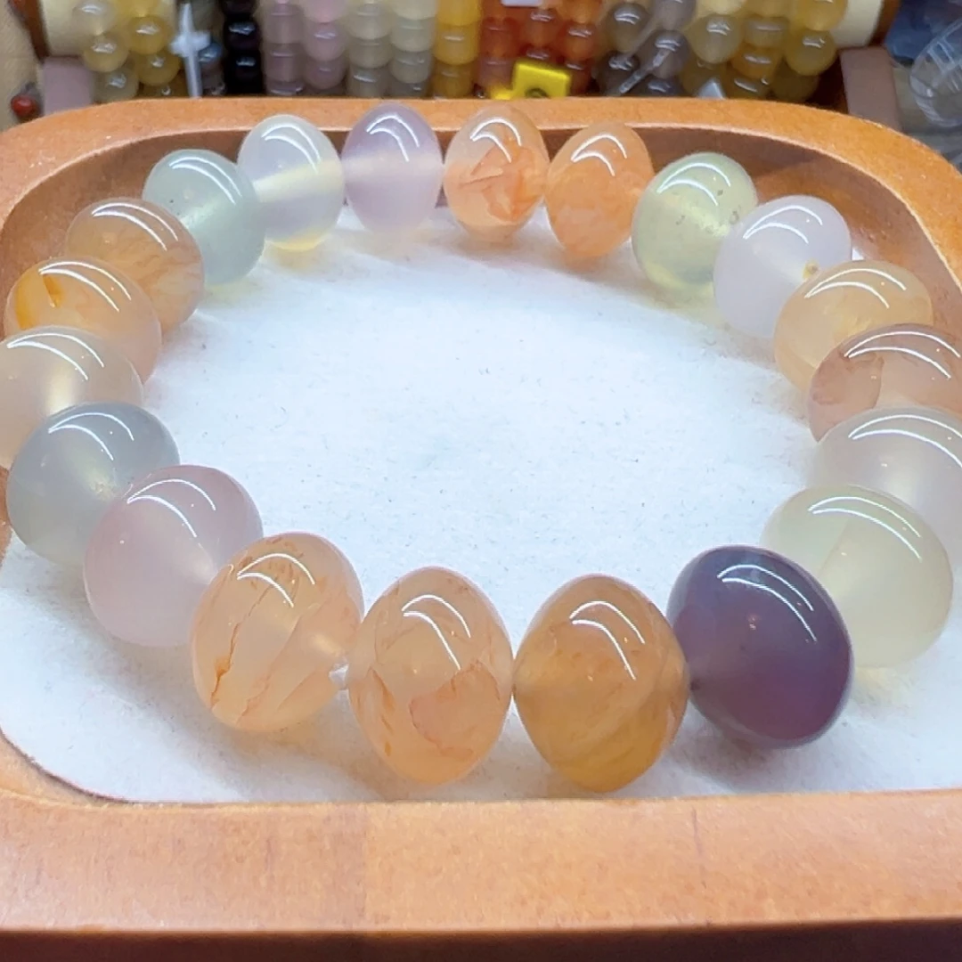 玛瑙/玉髓未镶嵌手链