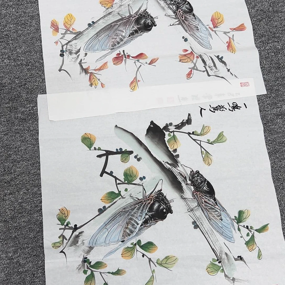 国画国画作品纯手绘