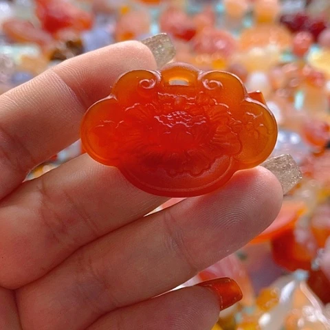 未镶嵌颈饰玛瑙/玉髓宋*