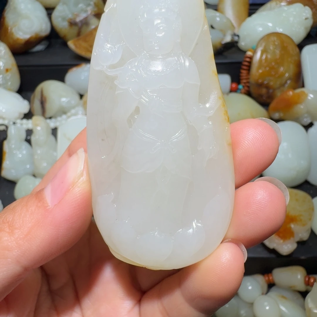 玄***视和田玉未镶嵌吊坠(不含链)